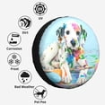 thumbnail image 6 of Kdxio A Funny Little Dalmatian Puppy for Tire Cover Wheel Protectors Tyre Covers Weatherproof Wheel Covers Universal Fit for Trailer Rv SUV Truck Camper Travel Trailers 15 inch, 6 of 8