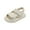 Beige, variant on Odeerbi 2025 Girls Sandals Baby Girls Boys Children's Beach Shoes Soft Sole Toe Crash Sandals Roman Sandals