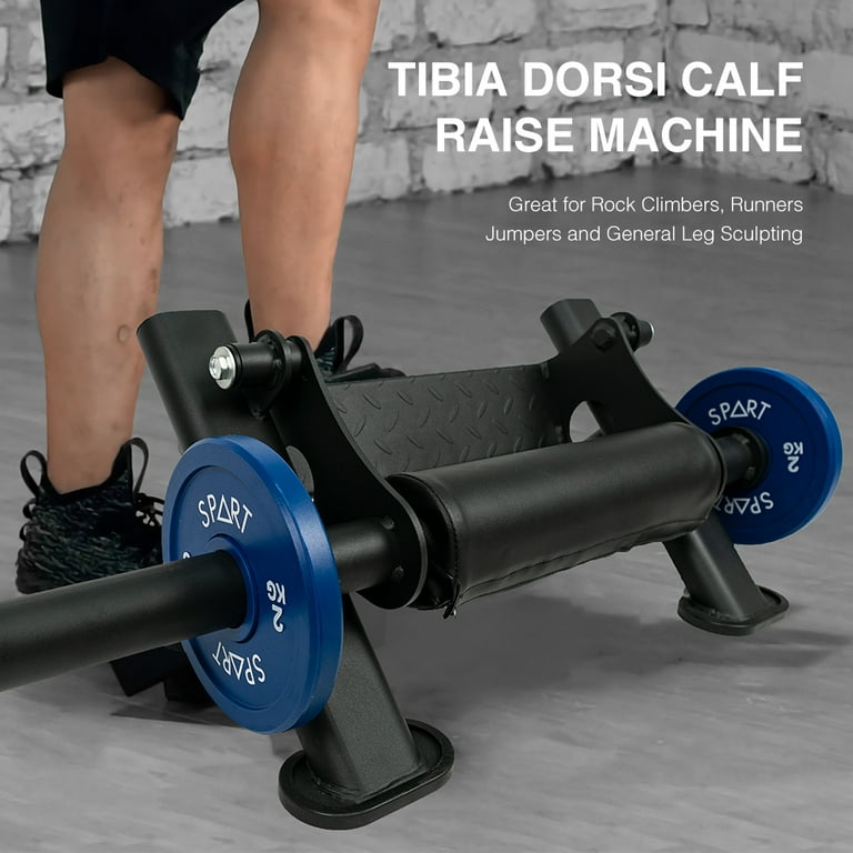 SPART Tibia Dorsi Calf Machine Lower Body Training Calf Raise Machine Tibialis Trainer for Strenghth Training Leg Workouts Shin Splints and Knee