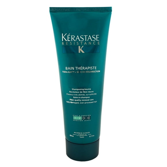 Resistance Bain Therapiste Shampoo by Kerastase for Unisex - 8.5 oz Shampoo