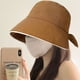 thumbnail image 3 of Sombrero de pescador con circunferencia de cabeza de 56-58 cm, sombrero de verano para mujer que cubre la cara, sombrero protector solar, 3 of 5