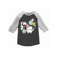 thumbnail image 1 of Awkward Styles Jersey Shirts for Toddlers Marshmallow Baseball Shirts Birthday Gifts Third Birthday Party Toddler Raglan for Boy Shirt for Girl Marshmallow Shirt for Boys Shirt for Girls I am 3, 1 of 4