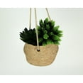 thumbnail image 2 of A&B Home Rope Hanging Cement Planter 5” High Decorative Bowl with Timeless Classic Look, 2 of 3