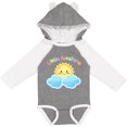 thumbnail image 3 of Inktastic Little Sunshine- cute sun rainbow letters Boys or Girls Long Sleeve Baby Bodysuit, 3 of 5