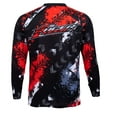 thumbnail image 2 of Men's mountain bike jerseys with long sleeves and caps, MTB cross-country jerseys, quick-drying downhill and motocross shirts, 2 of 7