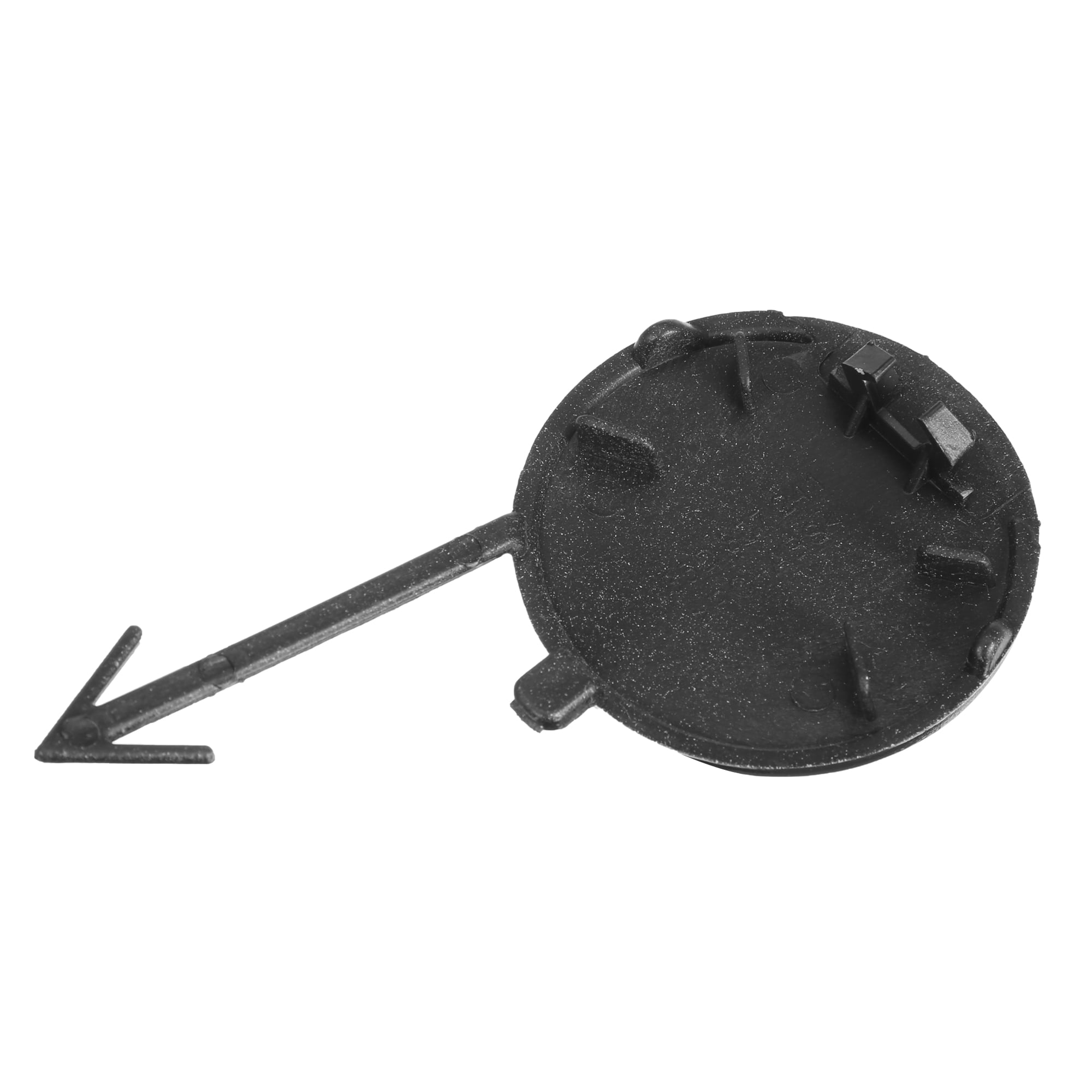 Unique Bargains Front Bumper Tow Hook Cover for Volkswagen Passat CC 2013-2017 Matte Black