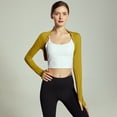 thumbnail image 1 of Chaleco deportivo tipo chal para danza y ballet, cárdigan de mujer para fitness, abrigo corto elegante y pequeño para mujer, 1 of 6
