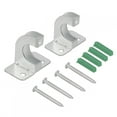thumbnail image 4 of Pipe Hanger, Hosepipe Hook, Rust-proof Metal Rack Hanger Pipe Hook For Kitchen Laundry Room, 4 of 8