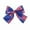 Multicolor-4, variant on geerera Independence Day Patriotic Tricolor Flag Bow Spring Clips - Red White Blue Hair Clips for Adults Party Hair Decor
