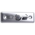 thumbnail image 1 of Botón pulsador de liberación de Salida de puerta yuxing acero inoxidable Plata, 1 of 5