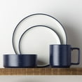 thumbnail image 2 of Noritake ColorTex Stone Navy 4-Piece Place Setting, 2 of 7