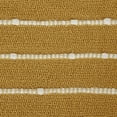 thumbnail image 3 of DII Multi-Color Honey Gold and Off White Slub Stripe Cotton Throw 50x60, 3 of 3