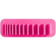 thumbnail image 2 of Beauos Silicone Makeup Brush Holder - Hot Pink, Wall Mounted Rack for Drying & Organizing, Compact Storage, Safe for Walls, 1 Pack, 2 of 9
