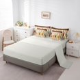 thumbnail image 5 of Manfei Retro Fishing Hook Twin Bedding, Rustic Farmhouse Bedding Comforter Set, Beige, Gray Reversible, 7pcs, 5 of 6