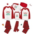 thumbnail image 1 of Pijamas familiares navideños Antler, Feliz Navidad Ya, Animal sucio, cuadros rojos, conjunto de pijamas a juego, 1 of 3