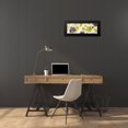 thumbnail image 4 of PI Studio 24x11 Black Modern Framed Museum Art Print Titled - Bouquet Florals, 4 of 5