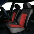 thumbnail image 3 of Leatherette Diamond Pattern Seat Cushions For Car Truck SUV Van - Front Seats, 3 of 3