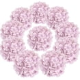thumbnail image 1 of Cabezas de hortensia de seda flojery con flores artificiales (violeta) Flojery Decoración Bodas, 1 of 5