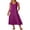 Fuchsia, variant on Maxi Dresses for Women,Scoop Neck Sleeveless Long Tank Dress,Summer Casual Sundress for Beach,Travel & Vacation Fuchsia Large