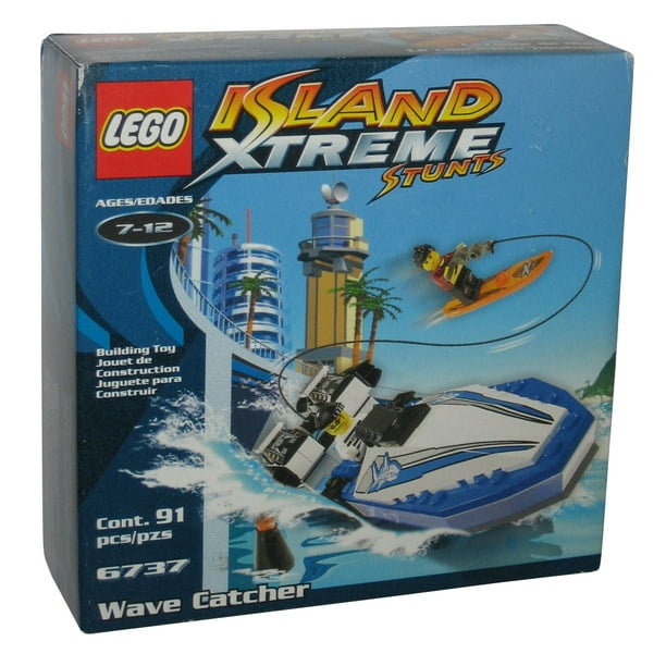 LEGO Island Xtreme Stunts Wake Rider Catcher Building Toy Set 6737