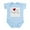 Sky Blue, variant on CafePress - I Love My Poppop Infant Creeper - Baby Light Bodysuit, Size Newborn - 24 Months