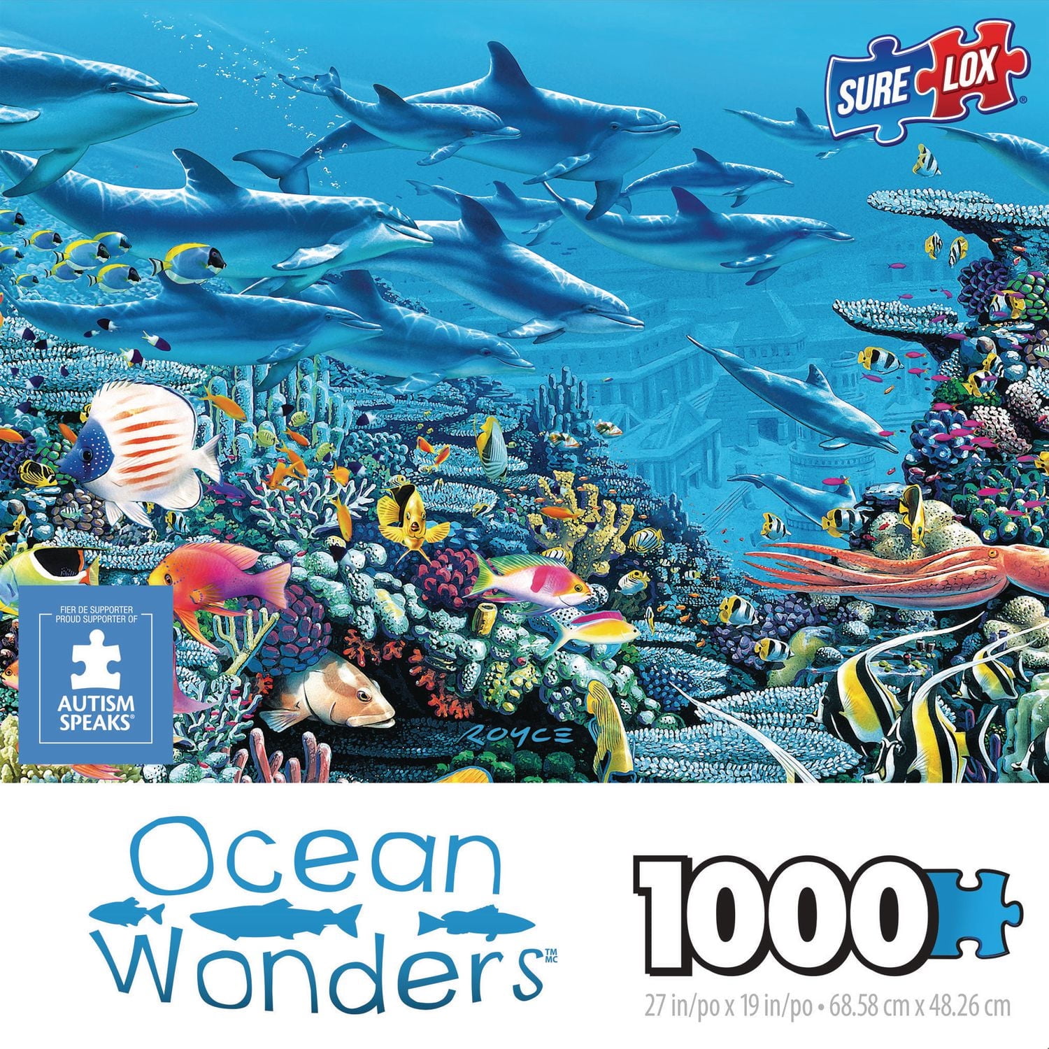 Sure-Lox Ocean Wonders Lost City Puzzle