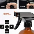 thumbnail image 3 of 500ML glass spray bottle, suitable for essential oils, plants, cleaning solutions, hair spraycan be refilled2757, 3 of 7