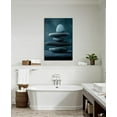 thumbnail image 3 of Zen Canvas Wall Art Spa Stones Picture Wall Decor Framed Meditation & Calm Painting Minimalist Prints Spiritual Room Living Room Bathroom Ready to Hang, 3 of 6