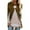 Brown, variant on Aofany Plus Size Christmas Shirts for Women Xmas Tree Print Holiday Tops Long Sleeve Crewneck Tunic Blouses