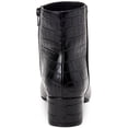 thumbnail image 3 of Charter Club Womens Heatherr Faux Suede Square Toe Booties, 3 of 3