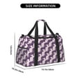 thumbnail image 3 of Kdxio Leopard Print Travel Duffel Bag Gym Bag Weekender Travel Bag Gym Bag for Women &Men Airplane Travel Essentials for Flying, 3 of 7