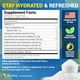 thumbnail image 3 of Dr. Berg Zero Sugar Hydration Keto Electrolito en polvo - Mejorado con 1000 mg de potasio y sal rosa real del Himalaya (NO sal de mesa) - Suplemento de mezcla de bebidas hidratantes con sabor a limona, 3 of 5