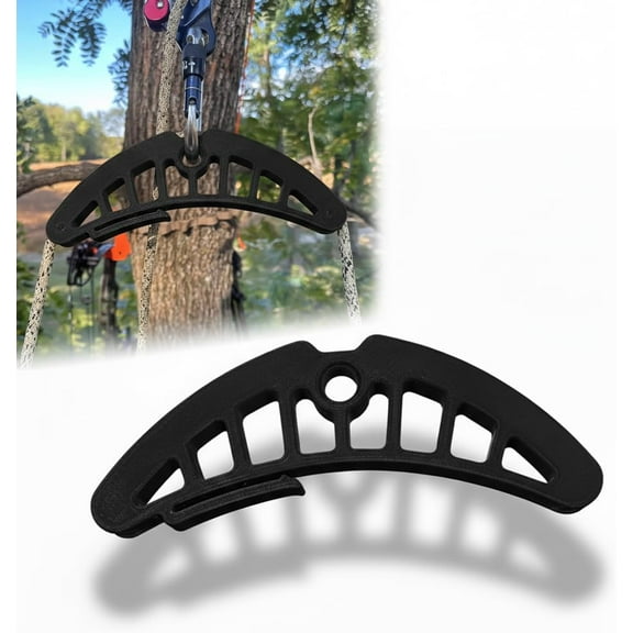 Saddle Bridge Spreader for Hunting, Ergonomic Saddle Hunting Hip Pinch Eliminator, Essential Tree Saddle Accessories to Sit Longer, Relief Hip Pressure If You Have a Problem with Hip Pinch(Black)