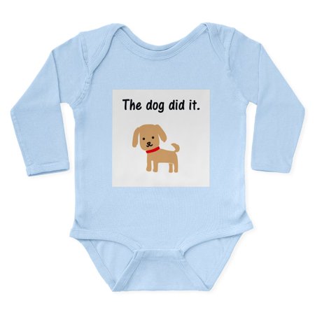 

CafePress - The Dog Did It Body Suit - Long Sleeve Infant Bodysuit