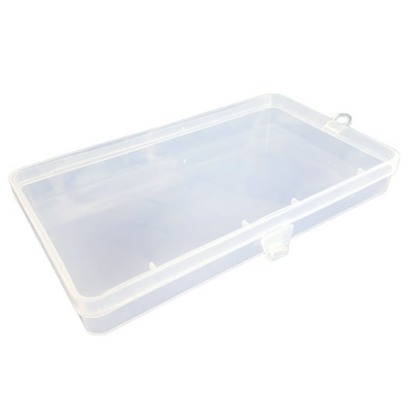 UDIYO Plastic Clear Parts Box Pill Cosmetic Nail Jewelry Beads Case Storage Container