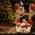 thumbnail image 3 of 13 in. Lighted Snowmen Décor Piece, 3 of 3