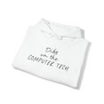 thumbnail image 4 of Computer tech Wife Husband Girlfriend Hoodie, Gifts, Hooded Sweatshirt, 4 of 4
