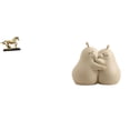 thumbnail image 1 of Figura de caballo,Escultura de caballo en miniatura coleccionable,Estatua de animal de adorno de caballo de resina para decoración del hogar,sujetalibros decorativos,Sujetalibros decorativos, 1 of 8