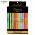 thumbnail image 5 of Caruso Italy Women's Embroidered 100% Pure Cotton Handkerchief Lightcolor Pack of 20, 5 of 6