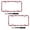 Canadian Flag, variant on Jeiento Mexican Flag License Plate Frames Solid Rust-Proof 4 Holes Car Licence Plate Covers with Screws Fasteners Caps Car Accessories Decoration for Standard US Vehicles