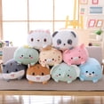 thumbnail image 5 of Animal Sweet Kawaii Plush Toy Panda Hamster Elephant Deer Plushie Cute Style Doll Sleeping Hugging Pillow Chair Cat, 5 of 10