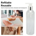 thumbnail image 4 of Pompe à Huile Essentielle, Distributeur de Pompe à Huile Transparent Vide Rechargeable pour Shampooing, 4 of 7