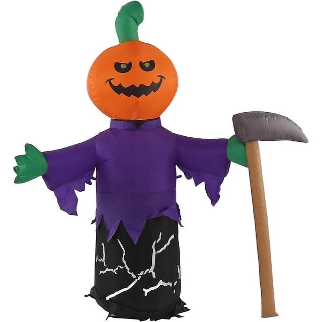 26-27 Halloween Inflatable Decoration, 5 Feet High Strength Inflatable Halloween Decoration for Backyard L