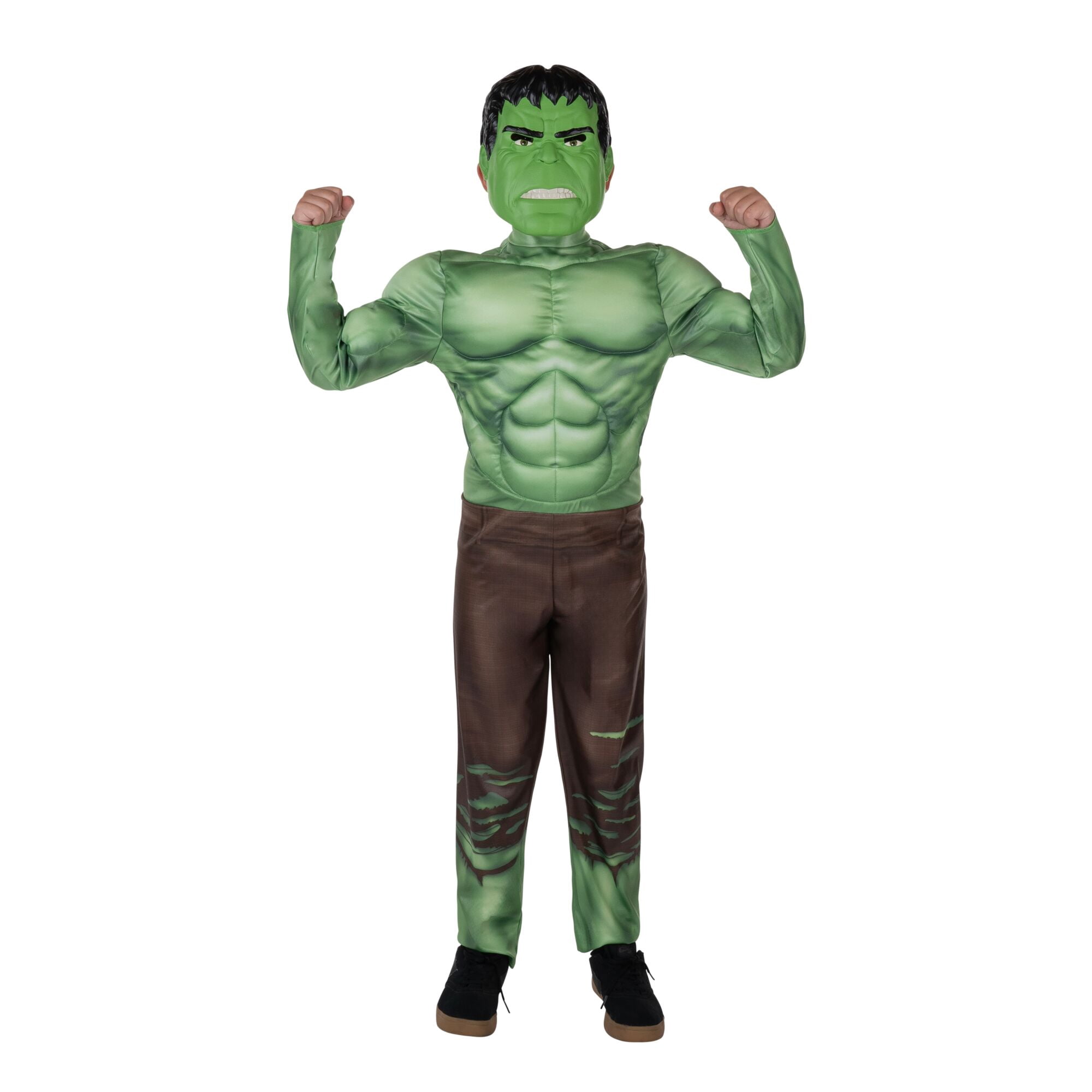 Marvel's Incredible Hulk Halloween Costume for Children, Boy's Size S (6/7), by Jazwares