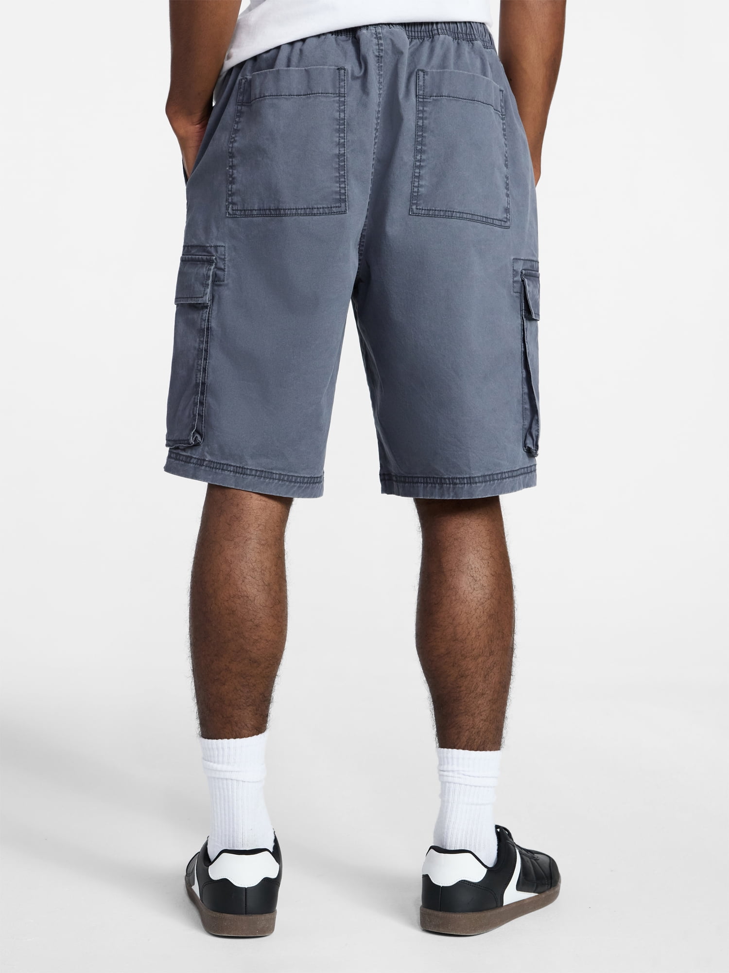 No Boundaries Twill Cargo Shorts, 10" Inseam, Men's XS-5XL