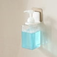 thumbnail image 2 of Ounissouiy Gancho para botella de Gel de ducha, soporte organizador de baño, pegatina sin costuras, colgador de pared impermeable para cocina, Almacenamiento y organización del hogar Adhesivo plateado, 2 of 6