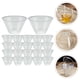 thumbnail image 4 of Tazas de jugo transparente de 100 piezas de agua desechables para tazas de cerveza de avión de fiesta, 4 of 4