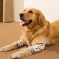 thumbnail image 6 of Harikaji Dog Elbow Protector, Dog Front Leg Recovery Protector for Prevent Licking Wound, Elbow Protectors with Mesh Pad for Medium Large Dogs Yellow 3XL, 6 of 6