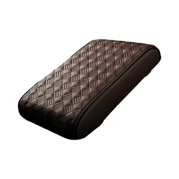 Car Covers for Automobiles Car Center Console Cover Pad Leather Auto Armrest Cover Car Armrest Box Mat with Added Storage Bag Personalized Classic Elbow Pad Arm Cushion Pads for Suv Truck