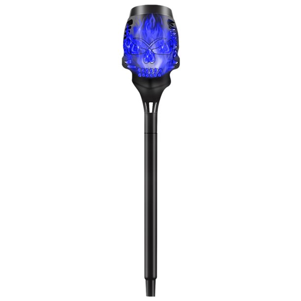 Parpadeo Decoración de jardín Luz Camino Luz IP55 a prueba de agua (Luz azul 1PC)